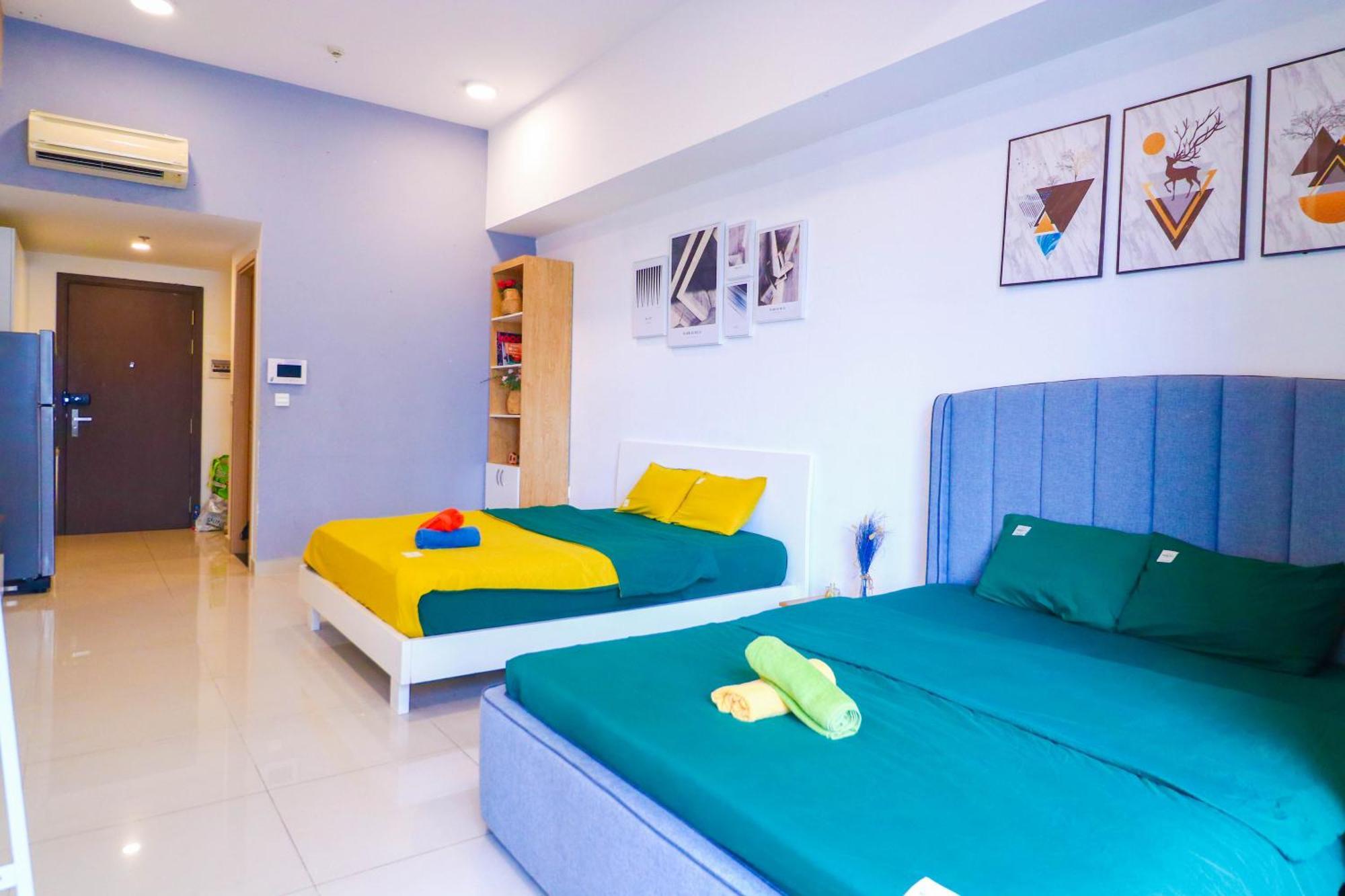 Grand Saigon Centre - Rivergate Residence, Free Gym&Pool Ho Chi Minh-Byen Eksteriør billede