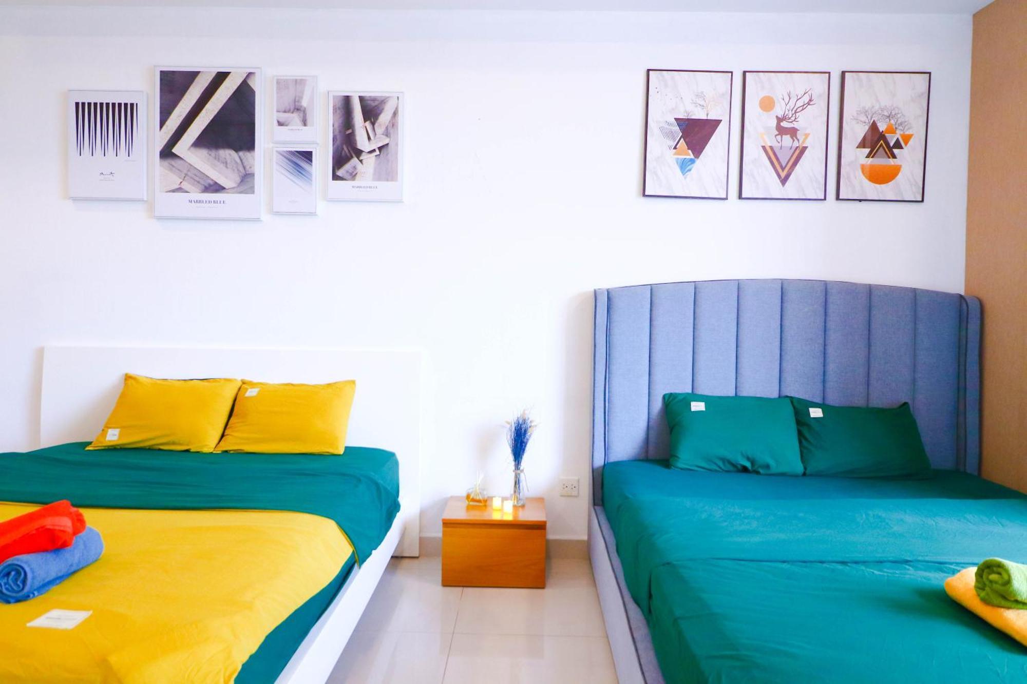 Grand Saigon Centre - Rivergate Residence, Free Gym&Pool Ho Chi Minh-Byen Eksteriør billede